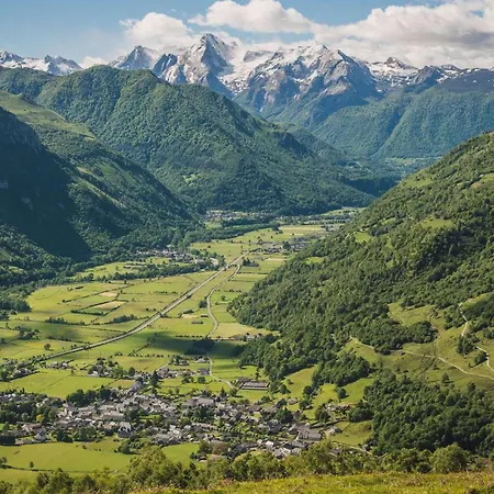 Lägenhet Escapade Montagne En Famille, Cosy Avec Piscine Couverte Bielle